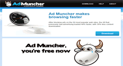 Desktop Screenshot of admuncher.com